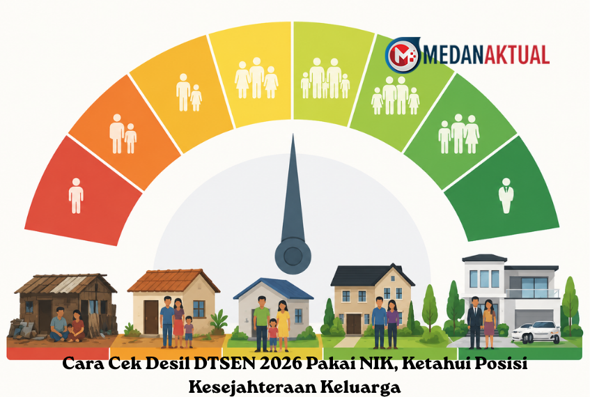 Cara Cek Desil DTSEN 2026 Pakai NIK, Ketahui Posisi Kesejahteraan Keluarga