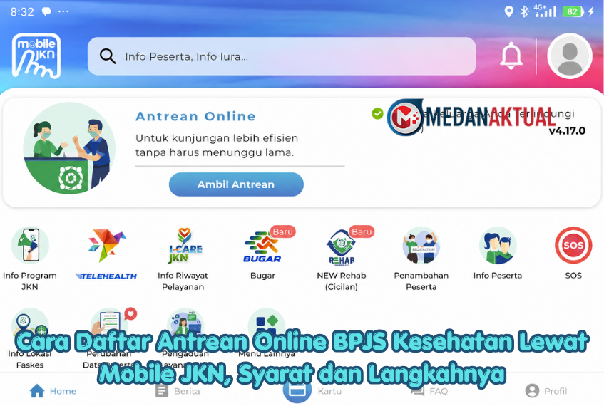Cara Daftar Antrean Online BPJS Kesehatan Lewat Mobile JKN, Syarat dan Langkahnya