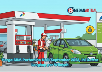 Harga BBM Pertamina Naik September 2026, Ini Daftar Lengkap per Wilayah