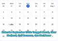 Kalender September 2026: Tanggal Merah, Libur Nasional, Cuti Bersama, dan Hari Besar