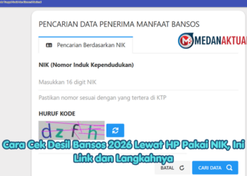 Cara Cek Desil Bansos 2026 Lewat HP Pakai NIK, Ini Link dan Langkahnya