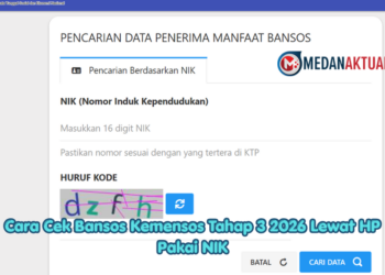 Cara Cek Bansos Kemensos Tahap 3 2026 Lewat HP Pakai NIK