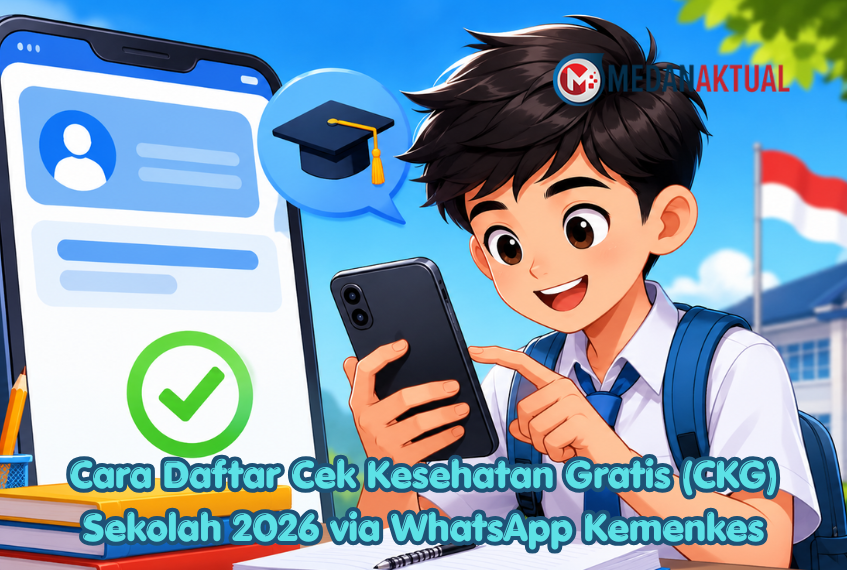 Cara Daftar Cek Kesehatan Gratis (CKG) Sekolah 2026 via WhatsApp Kemenkes