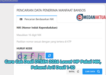 Cara Cek Desil DTSEN 2026 Lewat HP Pakai NIK, Pahami Arti Desil 1-10