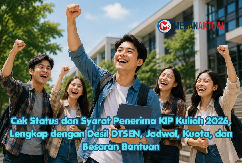 Cek Status dan Syarat Penerima KIP Kuliah 2026, Lengkap dengan Desil DTSEN, Jadwal, Kuota, dan Besaran Bantuan