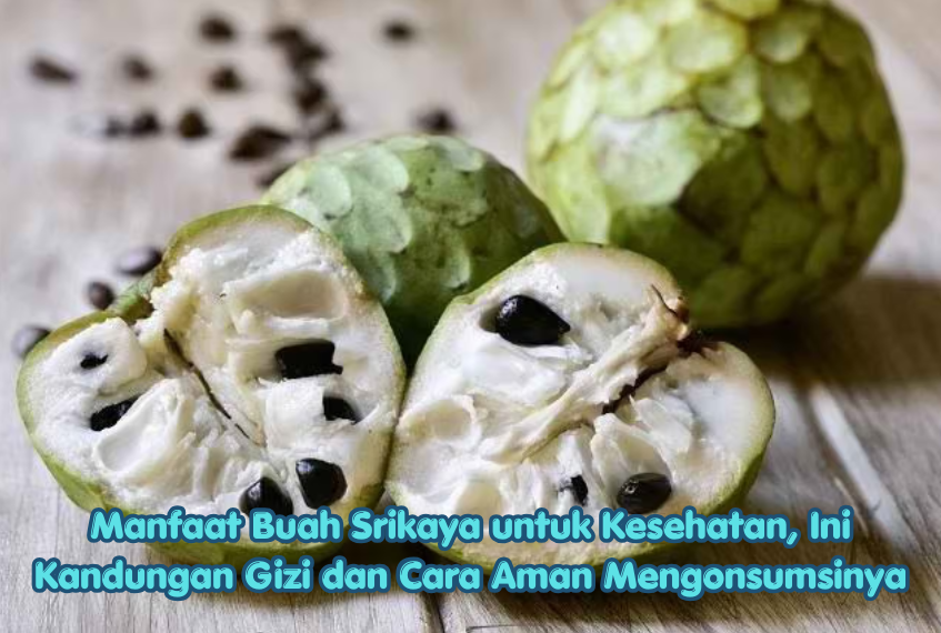 Manfaat Buah Srikaya untuk Kesehatan, Ini Kandungan Gizi dan Cara Aman Mengonsumsinya