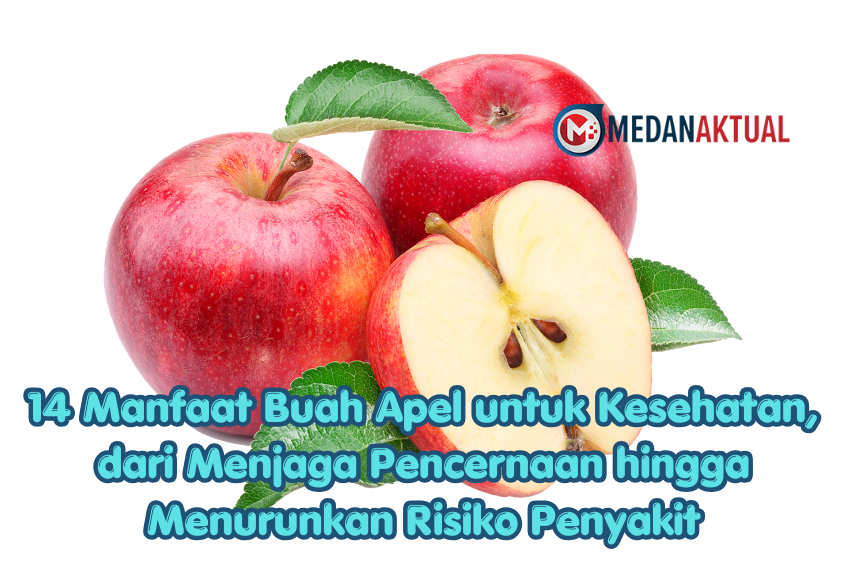 14 Manfaat Buah Apel untuk Kesehatan, dari Menjaga Pencernaan hingga Menurunkan Risiko Penyakit