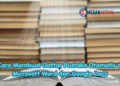 Cara Membuat Daftar Pustaka Otomatis di Microsoft Word dan Google Docs
