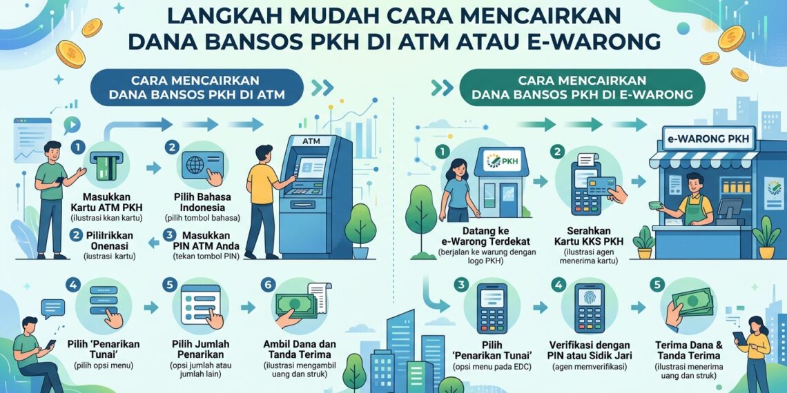 Cara Mencairkan Dana Bansos PKH dengan Mudah