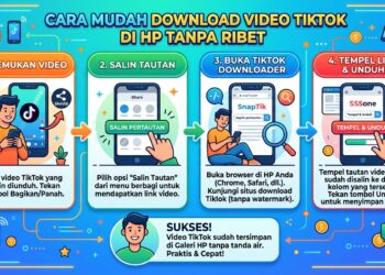 Cara Download Video TikTok melalui HP Tanpa Ribet